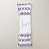 Schmetterlinge Seitenschläferkissen (Rückseite (Vertikal))