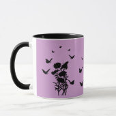 Schmetterlinge Silhouette Tasse (Links)