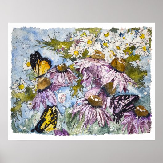 Schmetterlinge sind frei © – Fine Art  Poster (Vorne)