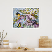 Schmetterlinge sind frei © – Fine Art  Poster (Küche)