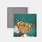Schmetterlinge sind frei magnet (Vorderseite/Rückseite)