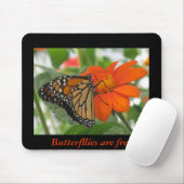 Schmetterlinge sind frei mousepad (Mit Mouse)