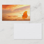 Schmetterlinge sind frei visitenkarte (Vorne/Hinten)