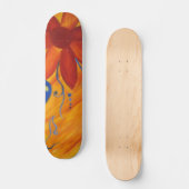 Schmetterlinge Skateboard (Vorderseite)