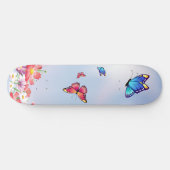 Schmetterlinge Skateboard (Horizontal)