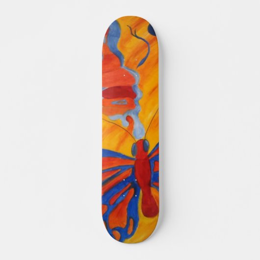 Schmetterlinge Skateboard (Vorne)