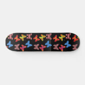 Schmetterlinge Skateboard (Horizontal)