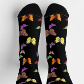Schmetterlinge Socken (Oben)
