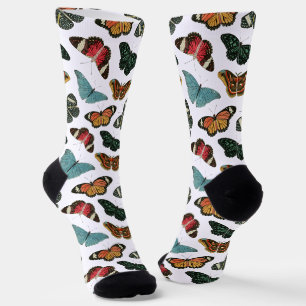 Schmetterlinge Socken