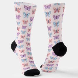Schmetterlinge Socken