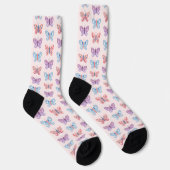 Schmetterlinge Socken (Rechts)