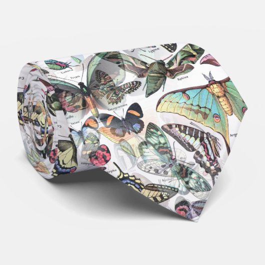 Schmetterlinge Sommer, Natur Krawatte (Gerollt)
