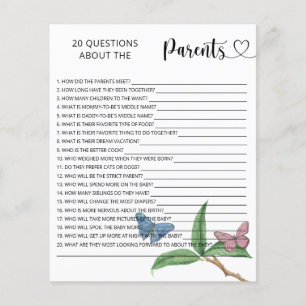 Schmetterlinge - Spiele über die Eltern