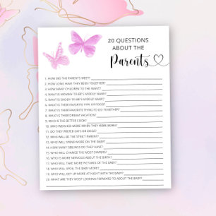 Schmetterlinge - Spiele über die Eltern