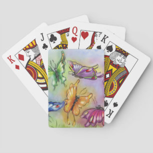 Schmetterlinge Spielkarten