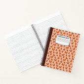 Schmetterlinge Spiralzusammensetzung Notizblock (Innenseite)