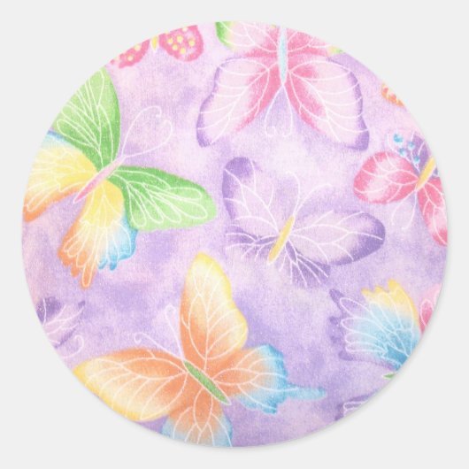 Schmetterlinge Stickers (Vorderseite)