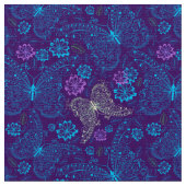 Schmetterlinge Stoff (Nahaufnahme)