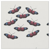 Schmetterlinge Stoff (Nahaufnahme)