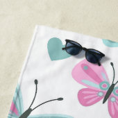 Schmetterlinge Strandtuch (Beispiel)