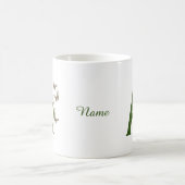 Schmetterlinge Sweet Pea Monogram Initial A Your N Kaffeetasse (Mittel)