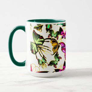 Schmetterlinge Tasse