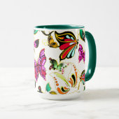 Schmetterlinge Tasse (VorderseiteRechts)
