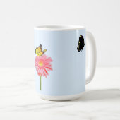 Schmetterlinge Tasse (VorderseiteRechts)