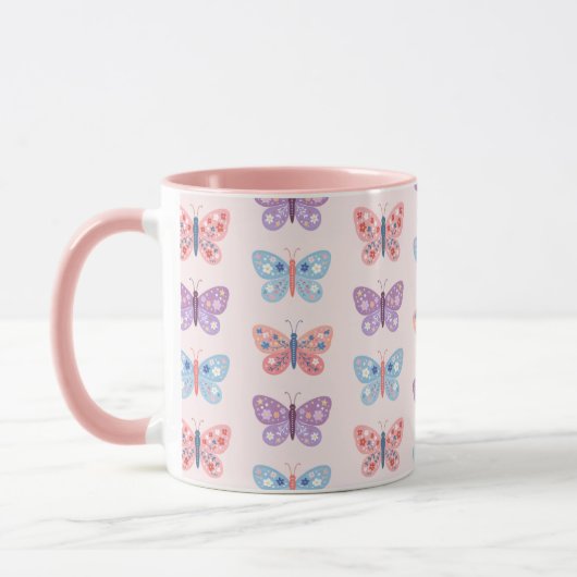 Schmetterlinge Tasse (Links)