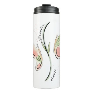 Schmetterlinge Thermal Tumbler Wähle Freiheit Zi Thermosbecher