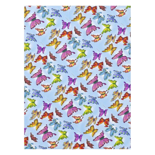Schmetterlinge Tischdecke (Vorderseite)
