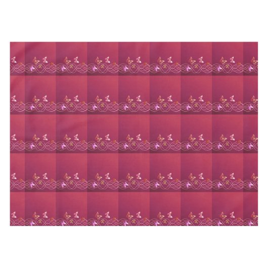 Schmetterlinge Tischdecke (Vorderseite (Horizontal))