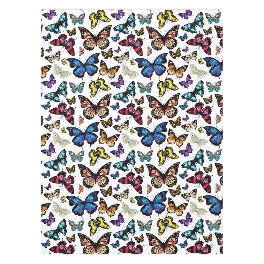 Schmetterlinge Tischdecke (Vorderseite)