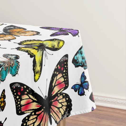 Schmetterlinge Tischdecke (Beispiel)