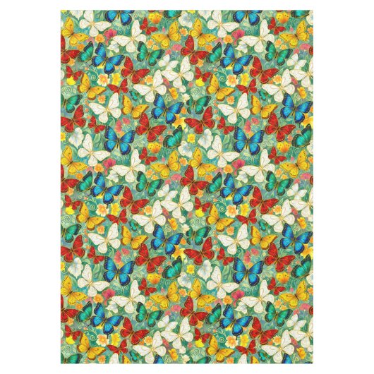 Schmetterlinge Tischdecke (Vorderseite)