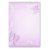 Schmetterlinge Tischnummer (Rückseite)