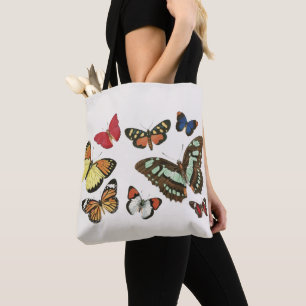 Schmetterlinge Tote Tag Tasche