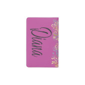 Schmetterlinge u. Wirbel *Read Designer Note* Moleskine Taschennotizbuch (Rückseite)