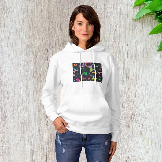 Schmetterlinge und Blasen Hoodie