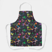 Schmetterlinge und Blasen Schürze (Vorderseite)