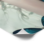 Schmetterlinge und Blues Reihe 4 Poster (Ecke)