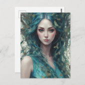 Schmetterlinge und Blues Reihe 4 Postkarte (Vorne/Hinten)