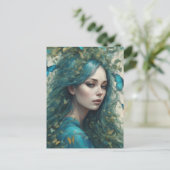 Schmetterlinge und Blues Serie 5 Postkarte (Stehend Vorderseite)