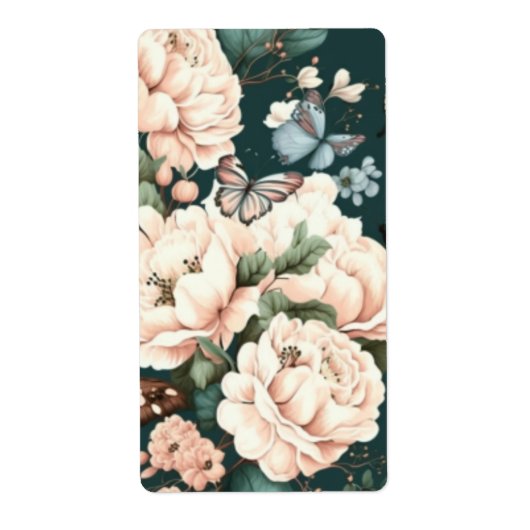 Schmetterlinge und Blume (Vorne)