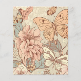 Schmetterlinge und Blume