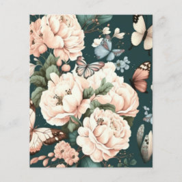 Schmetterlinge und Blume