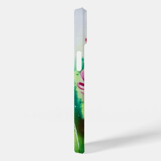 Schmetterlinge und Blume Case-Mate iPhone Hülle (Rückseite / Rechts)