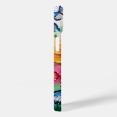 Schmetterlinge und Blume Case-Mate iPhone Hülle (Rückseite / Rechts)