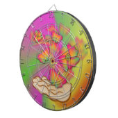 Schmetterlinge und Blume Dartscheibe (Vorderseite rechts)