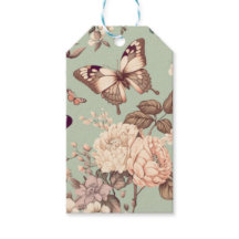 Schmetterlinge und Blume Decke